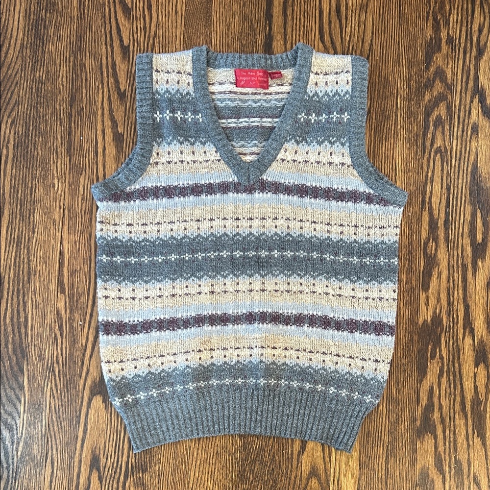 Vintage 80s Knit Sweater Vest